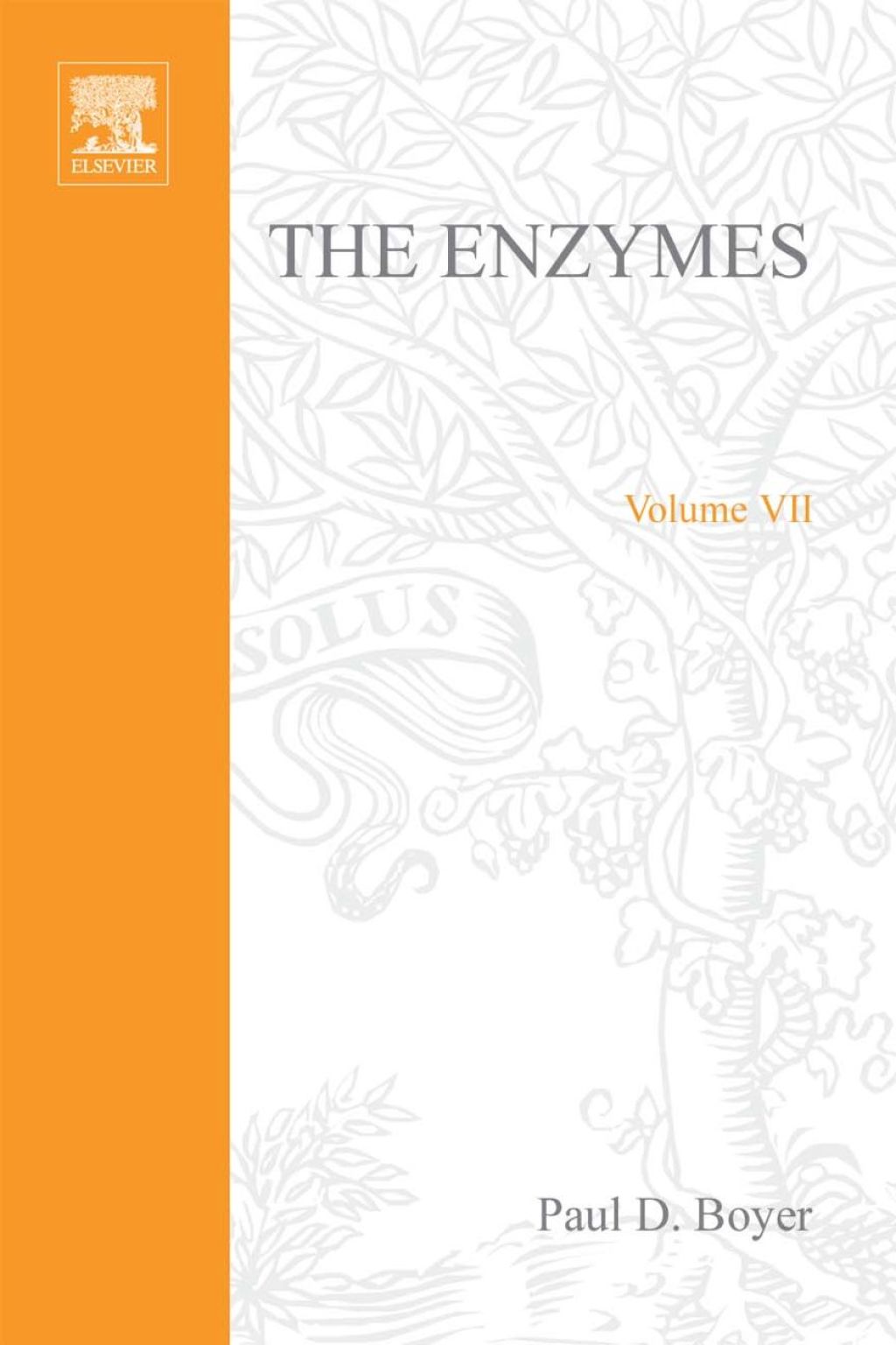 The Enzymes 3rd Edition