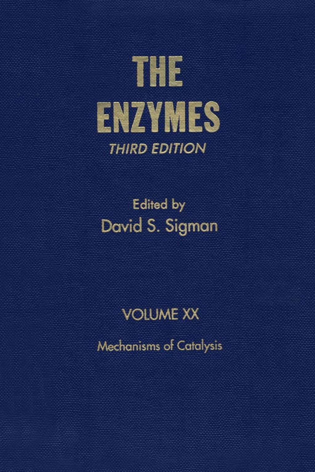 The Enzymes 3rd Edition