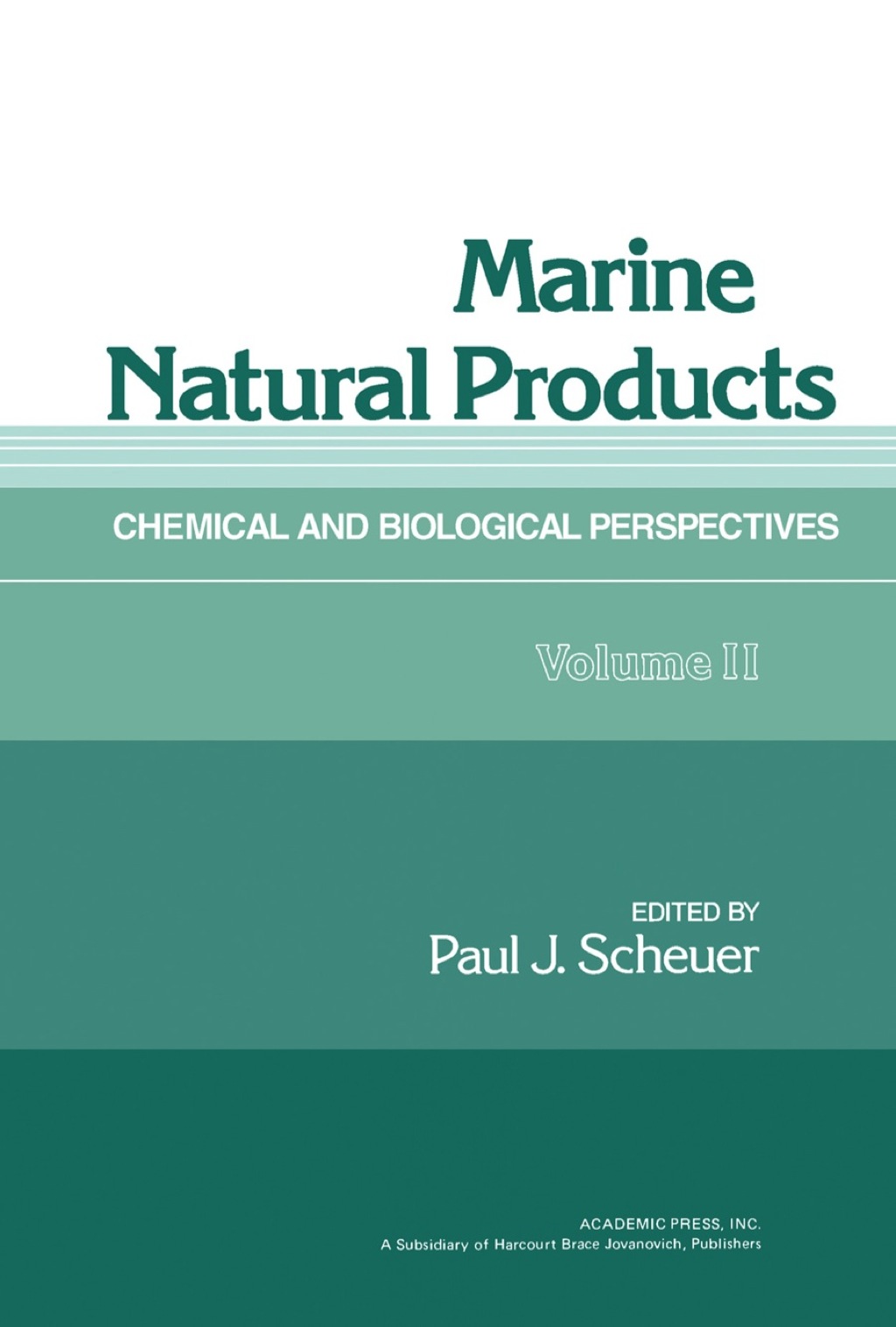 Marine Natural Products V2: Chemical And Biological Perspectives 1st Edition
