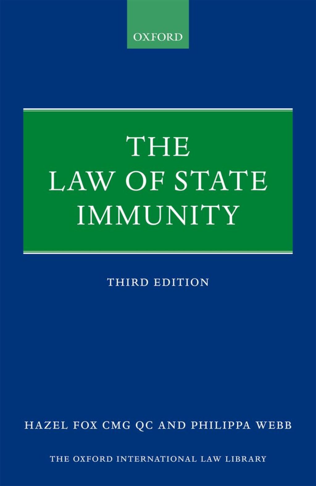The Law of State Immunity 3rd Edition
