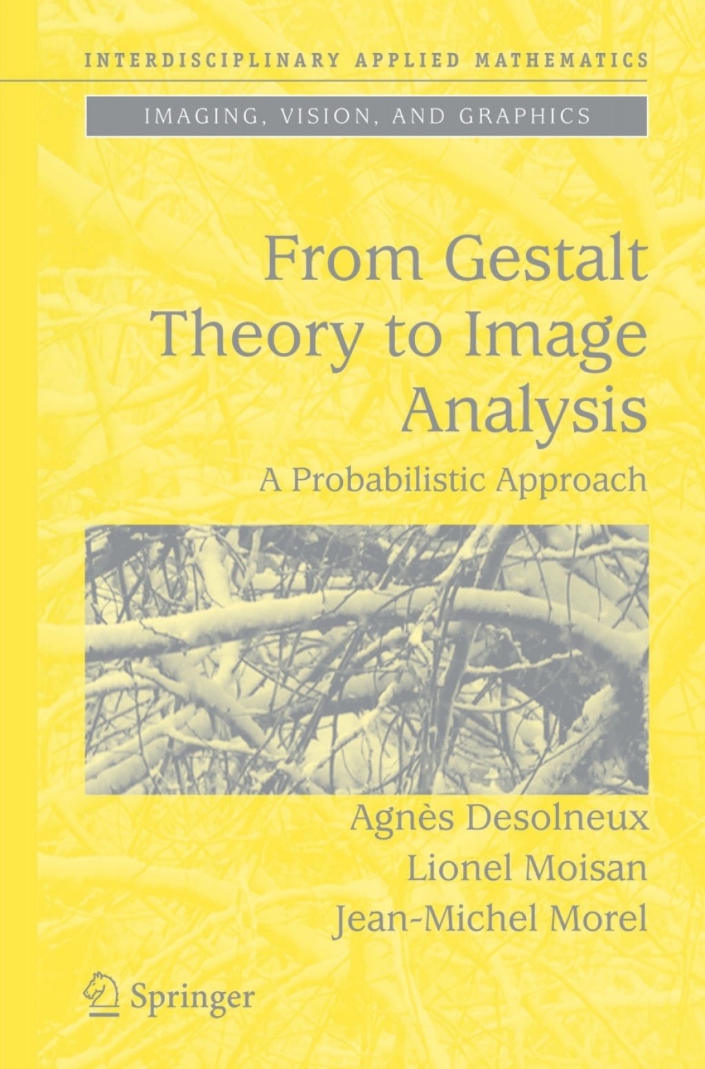 From Gestalt Theory to Image Analysis A Probabilistic Approach