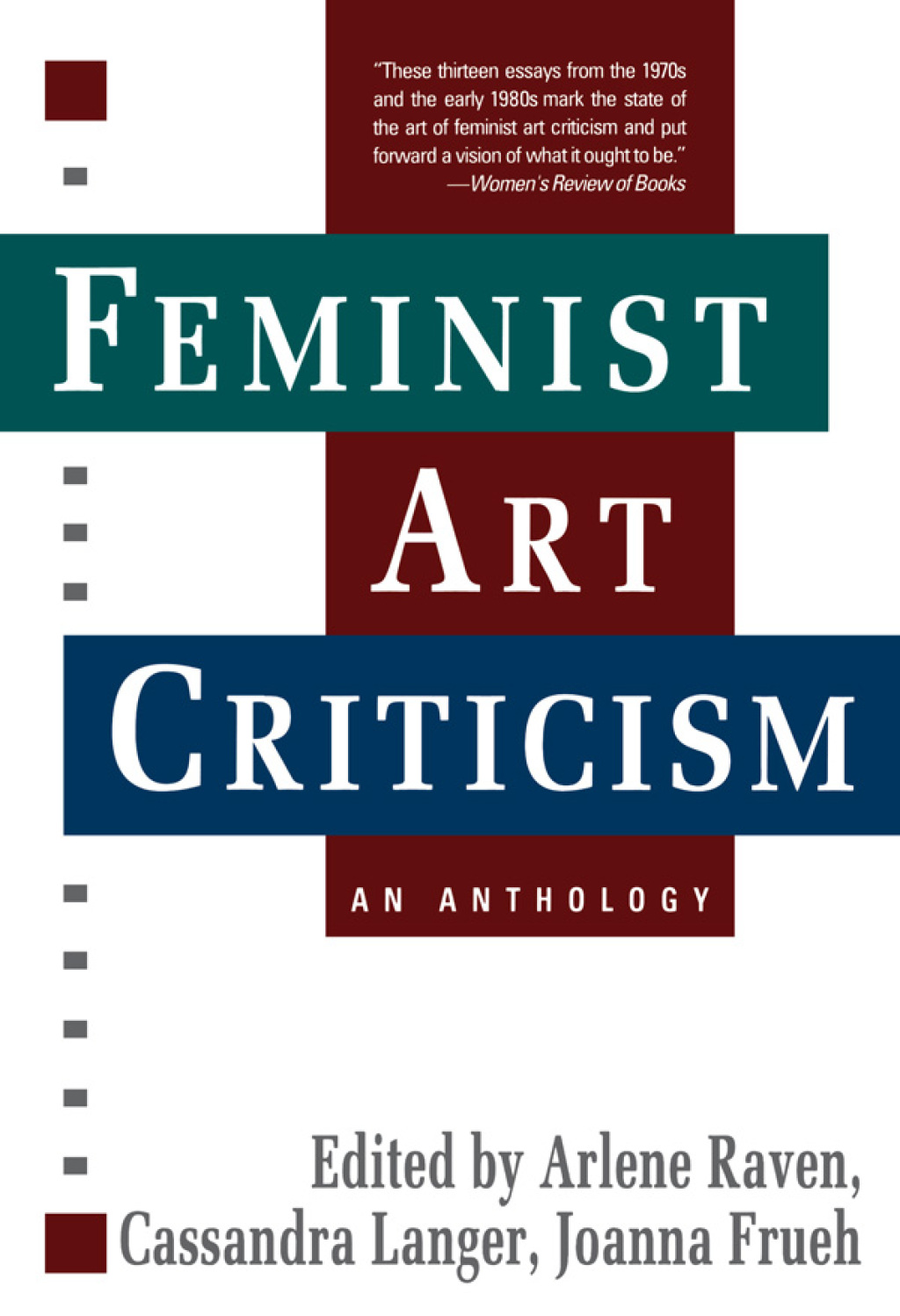 Feminist Art Criticism An Anthology 1st Edition