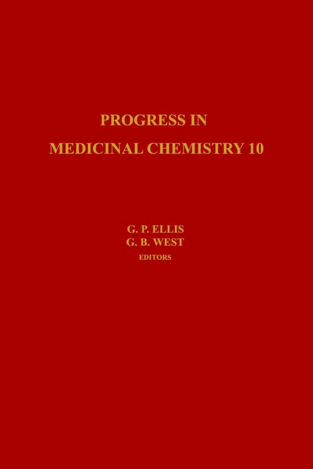 PROGRESS IN MEDICINAL CHEMISTRY