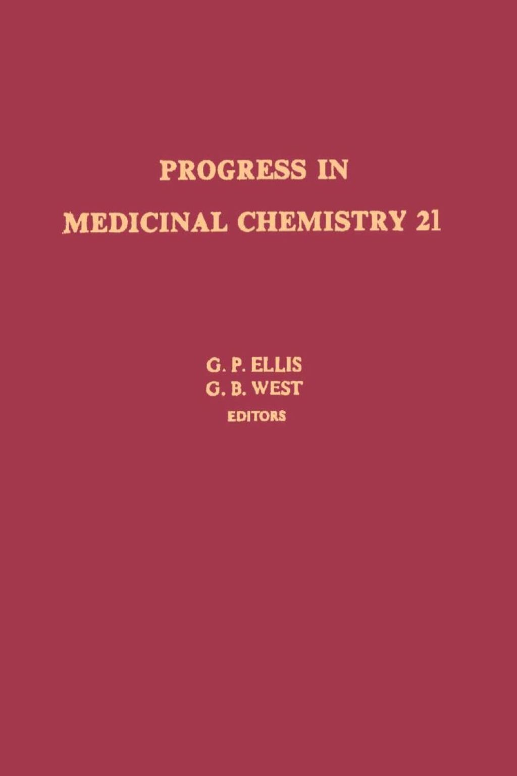 PROGRESS IN MEDICINAL CHEMISTRY