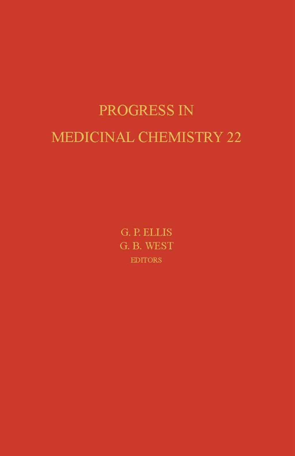 PROGRESS IN MEDICINAL CHEMISTRY