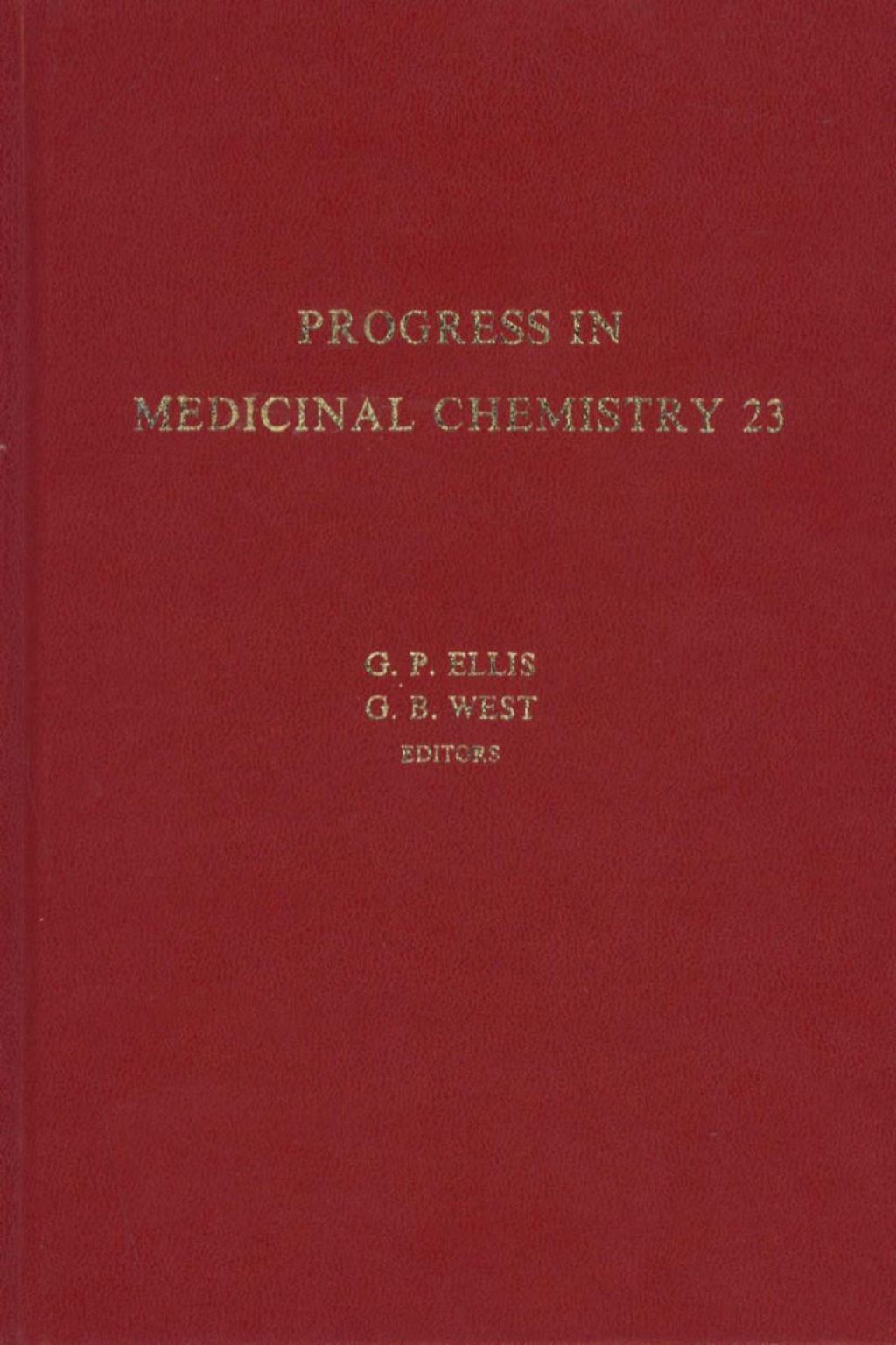 PROGRESS IN MEDICINAL CHEMISTRY