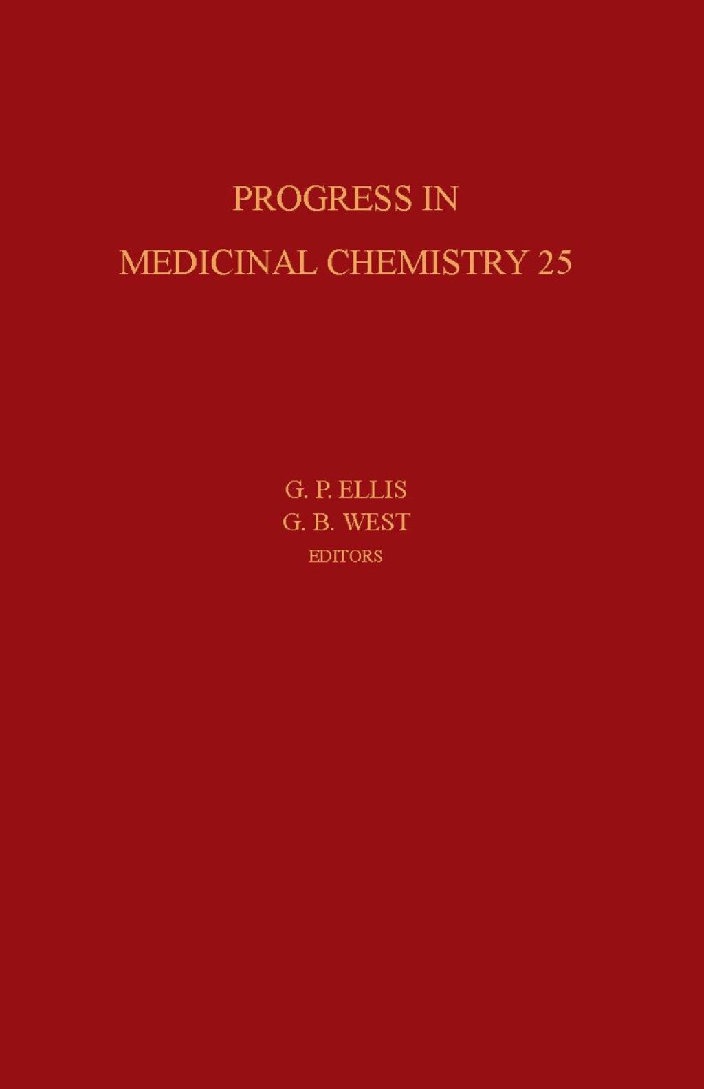 PROGRESS IN MEDICINAL CHEMISTRY