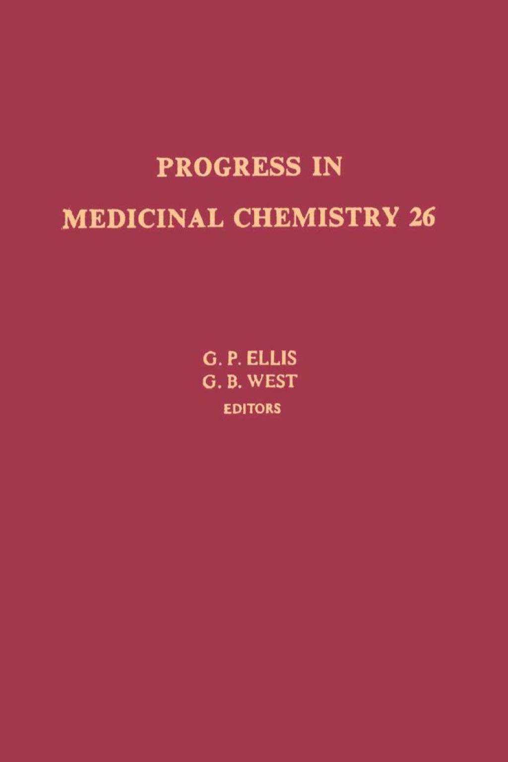 PROGRESS IN MEDICINAL CHEMISTRY