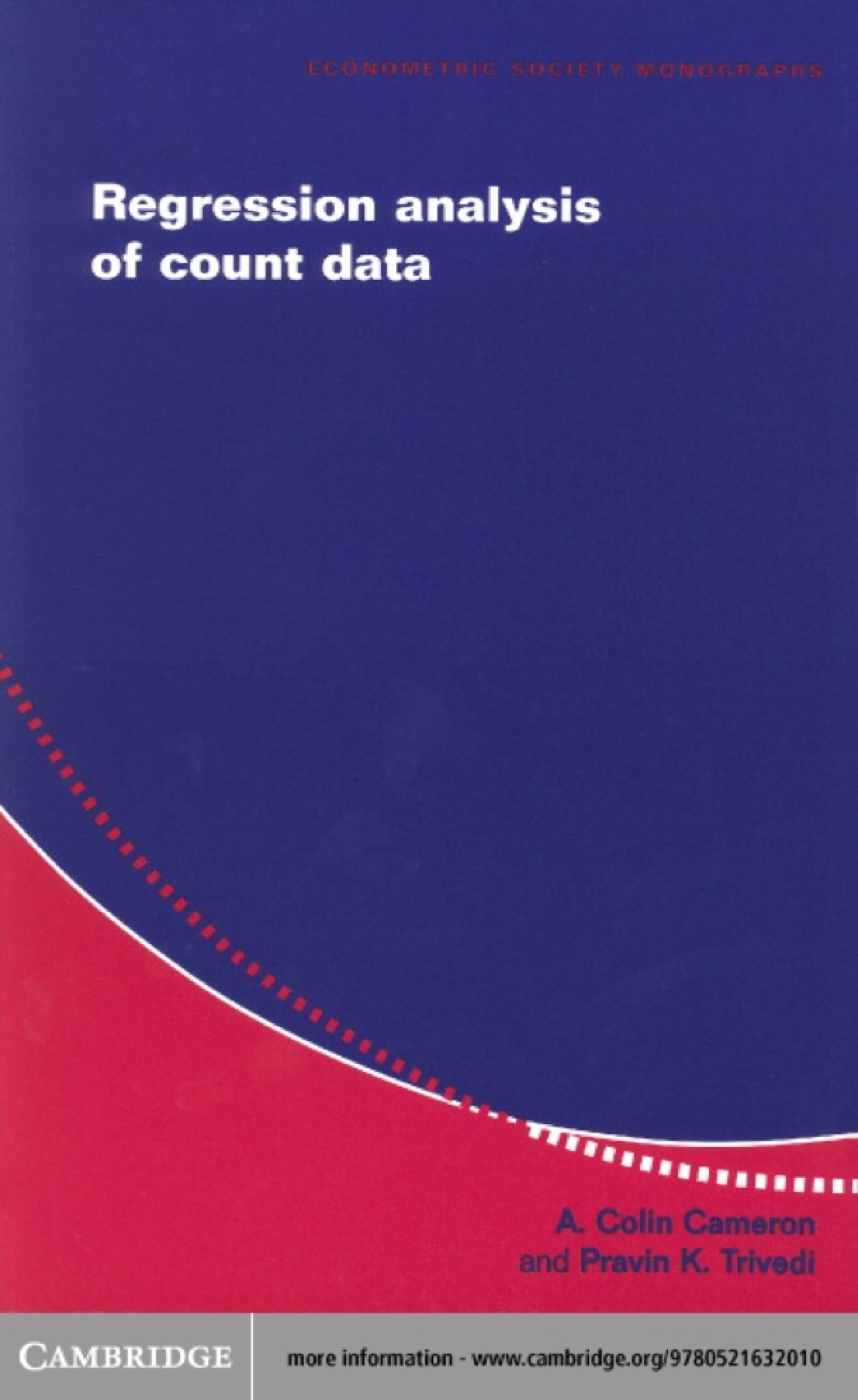 Regression Analysis of Count Data 1st Edition