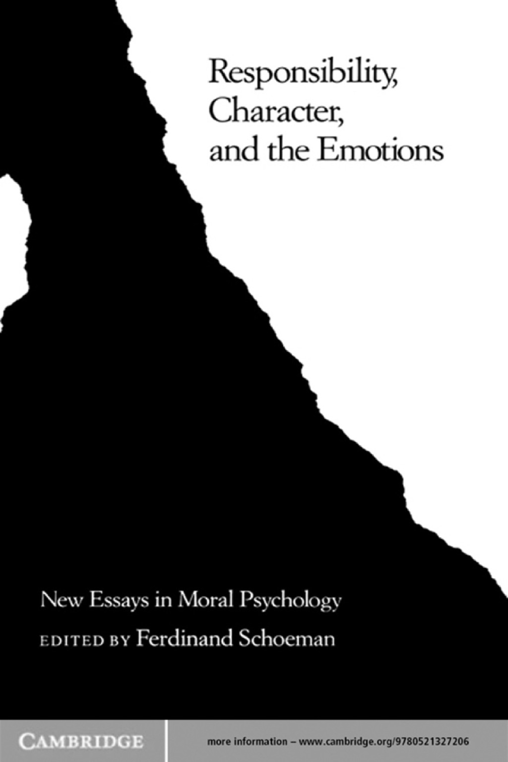 Responsibility, Character, and the Emotions New Essays in Moral Psychology 1st Edition