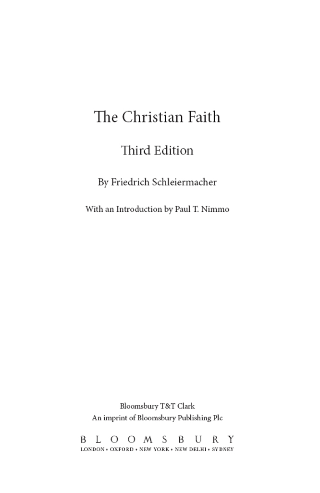 The Christian Faith The Titan With Many Faces 2nd Edition