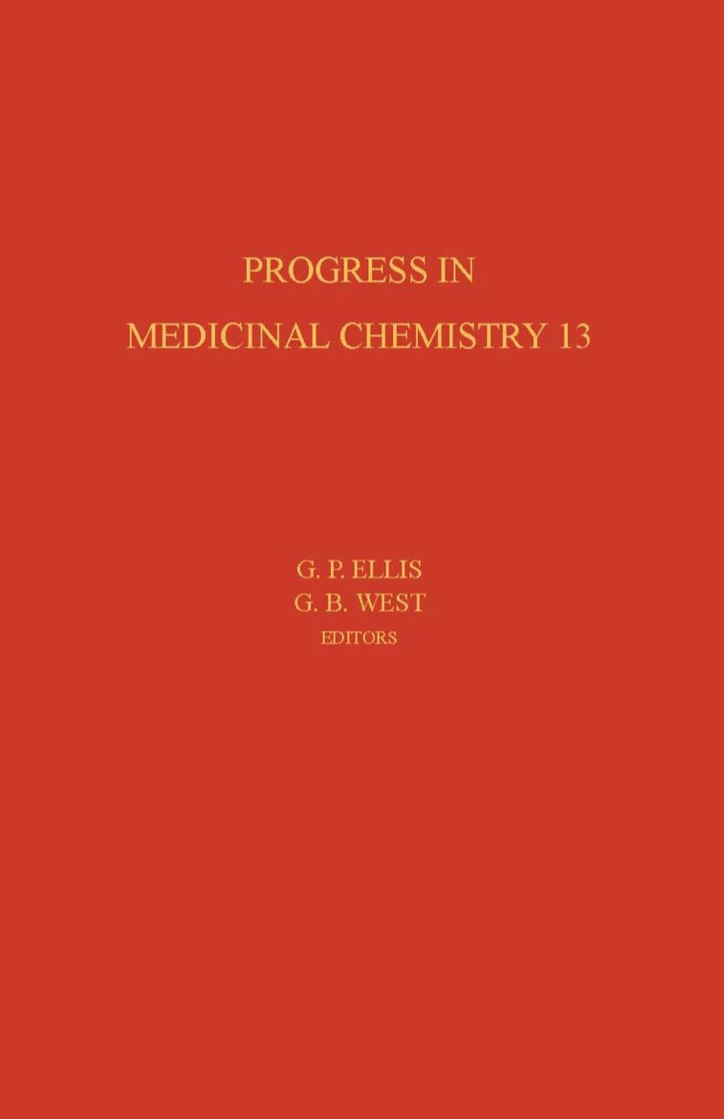 PROGRESS IN MEDICINAL CHEMISTRY