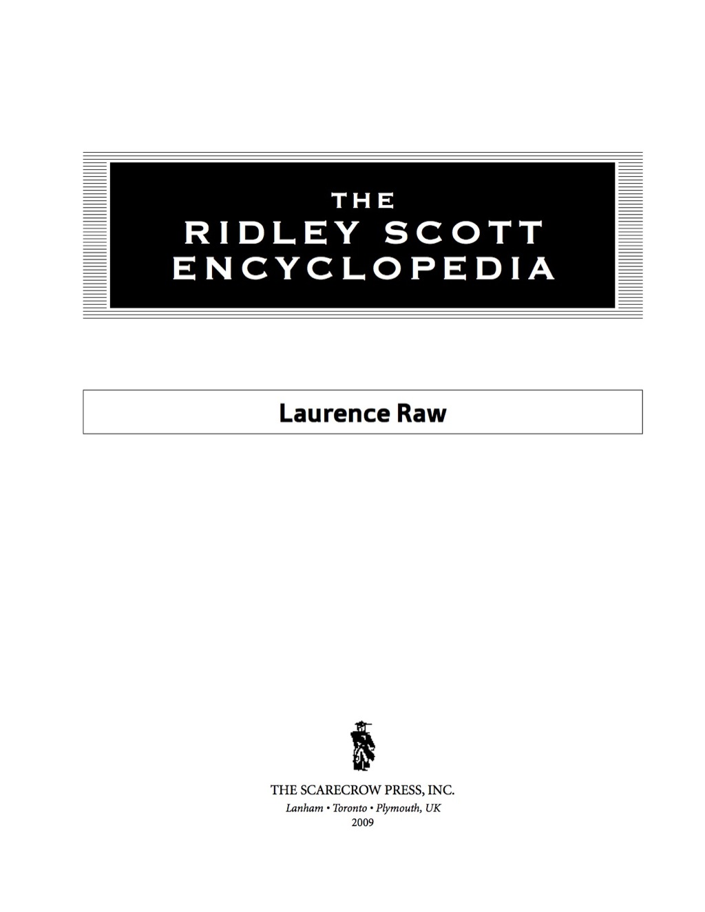 The Ridley Scott Encyclopedia