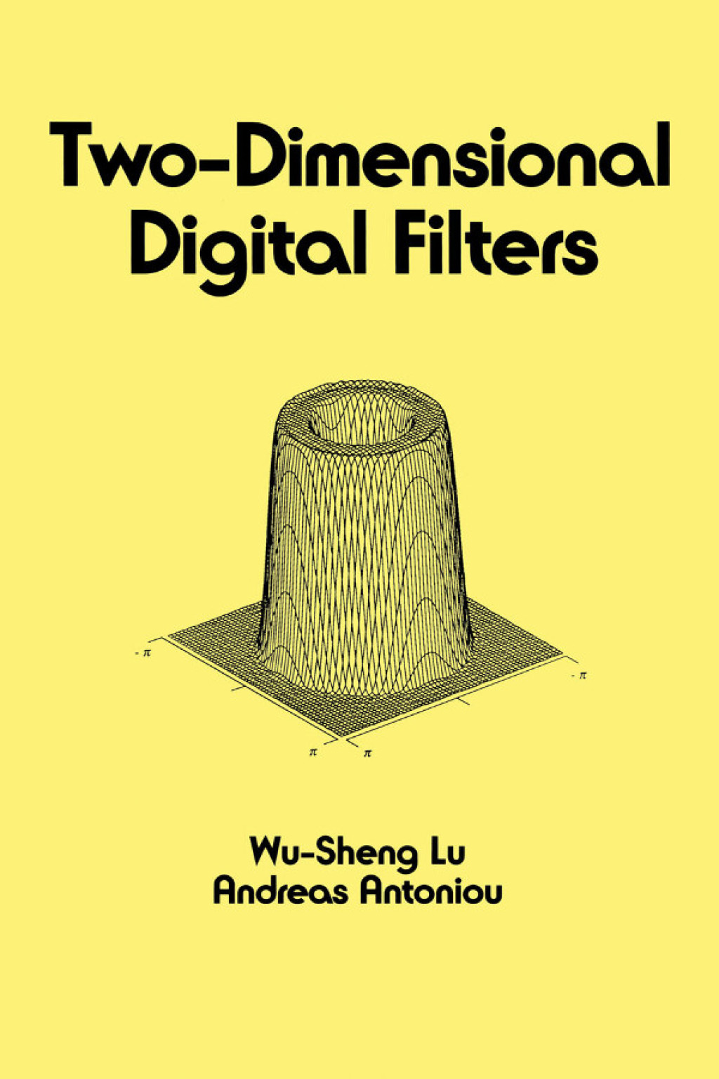 Two-Dimensional Digital Filters 1st Edition