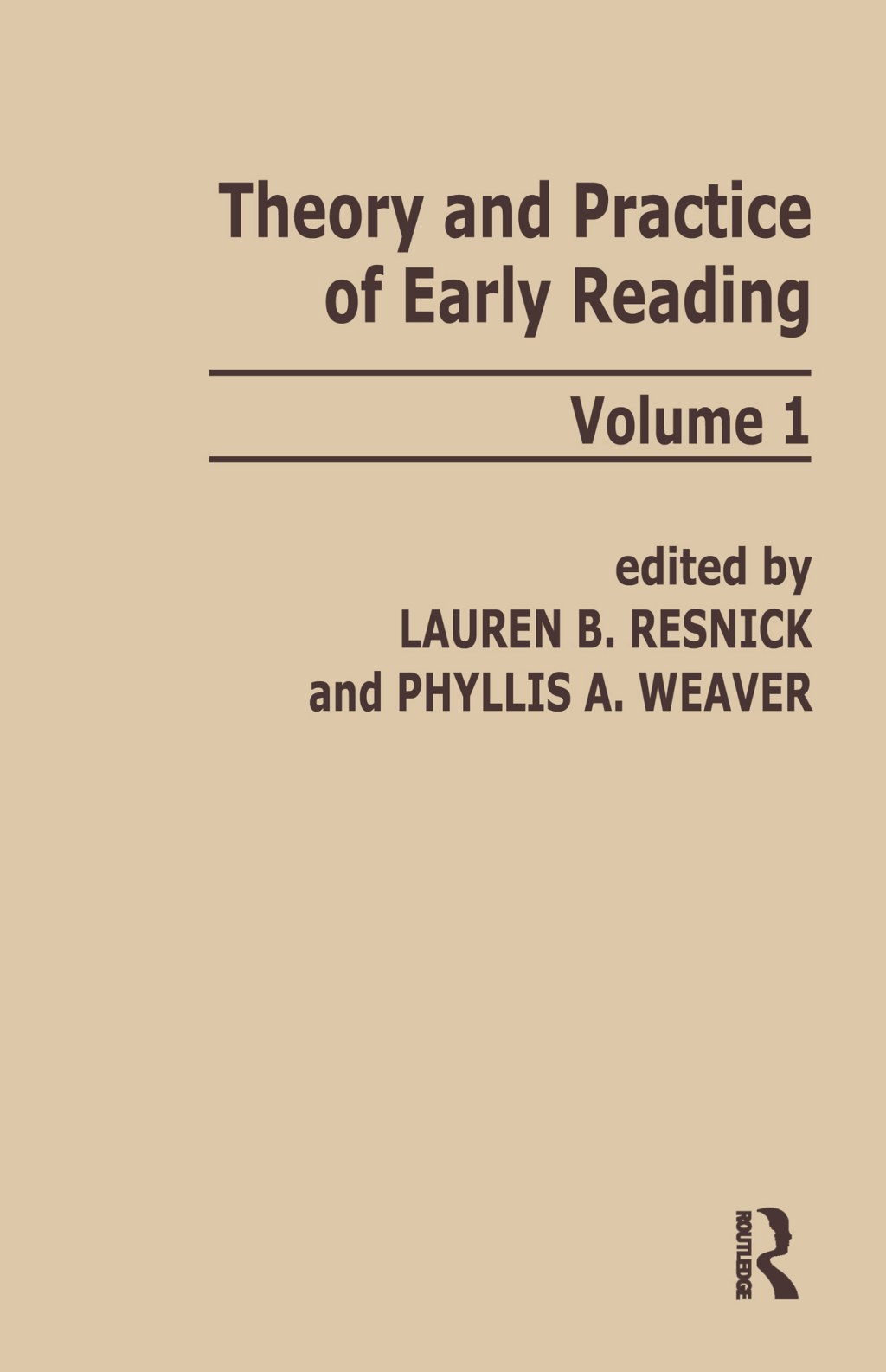 Theory and Practice of Early Reading Volume 1 1st Edition