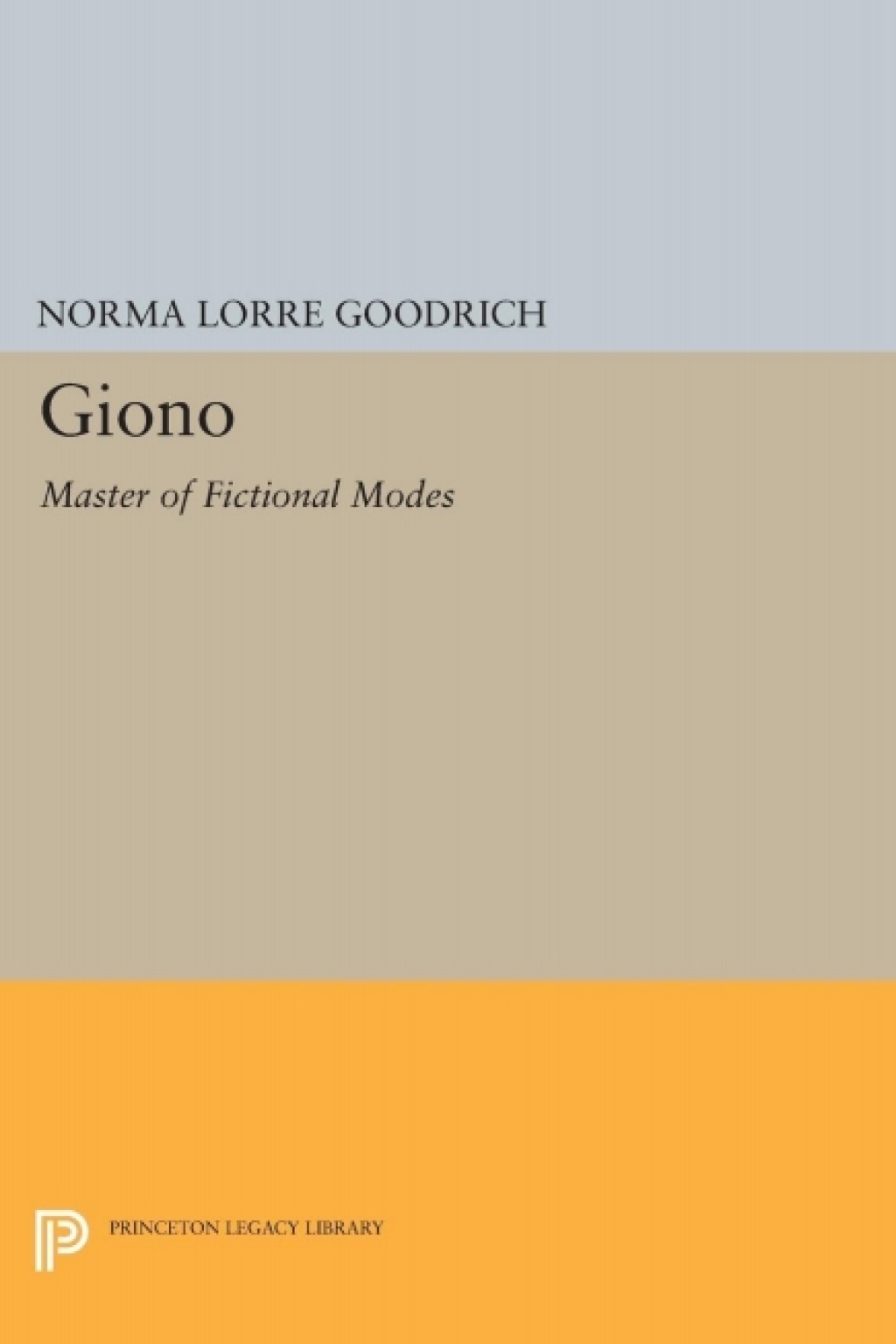 Giono Master of Fictional Modes