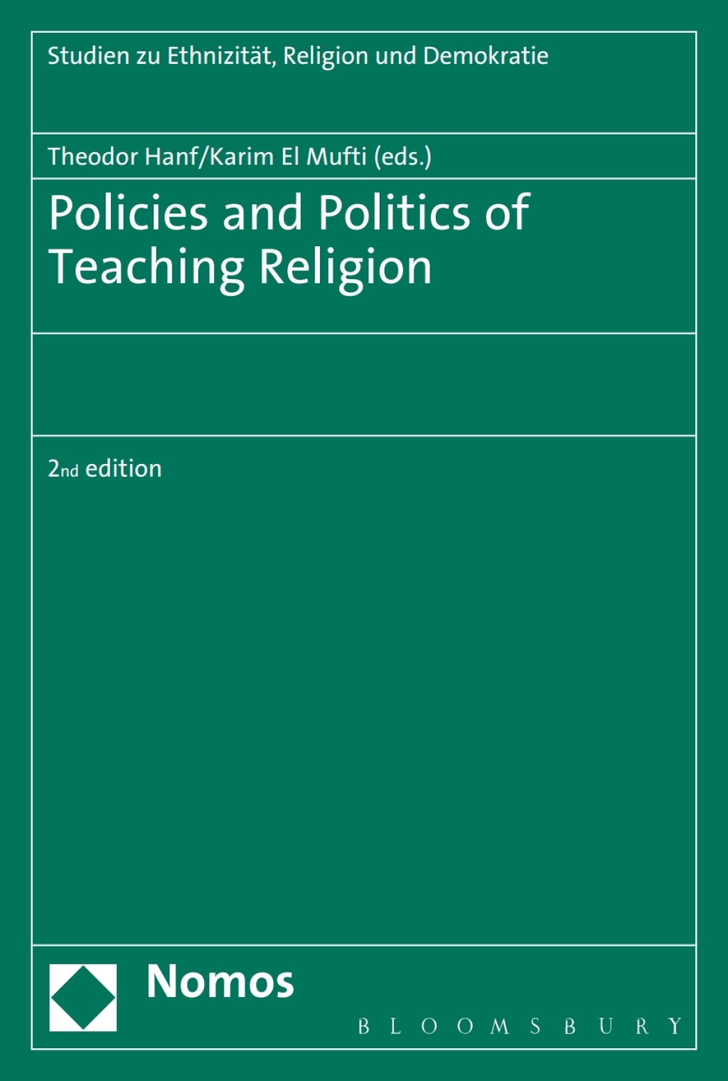 Policies and Politics of Teaching Religion 1st Edition