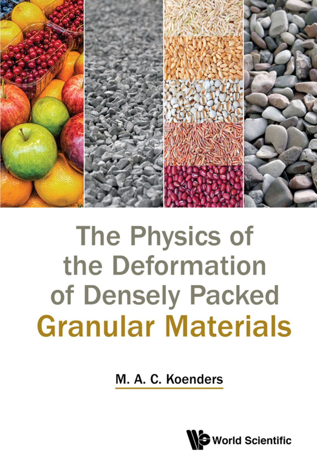 The Physics of the Deformation of Densely Packed Granular Materials