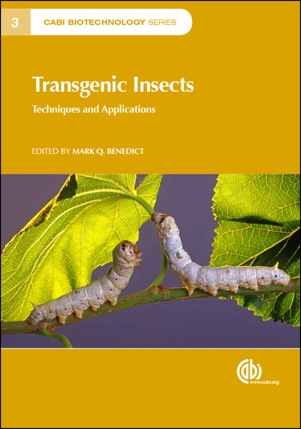 Transgenic Insects Techniques and Applications 1st Edition
