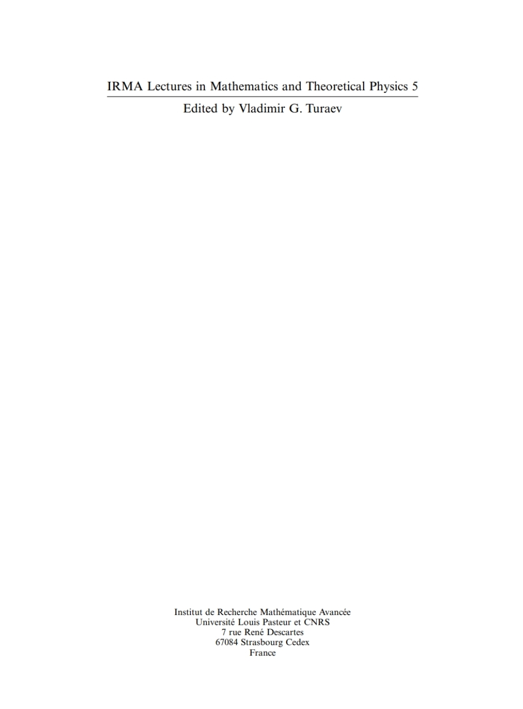 Infinite Dimensional Groups and Manifolds 1st Edition