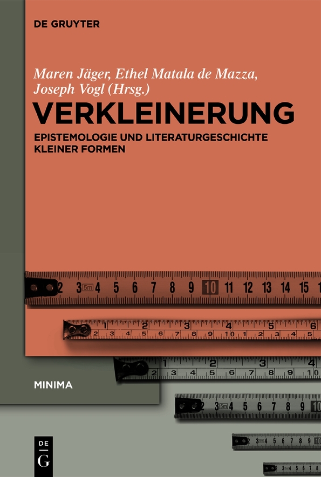 Verkleinerung Epistemologie und Literaturgeschichte kleiner Formen 1st Edition