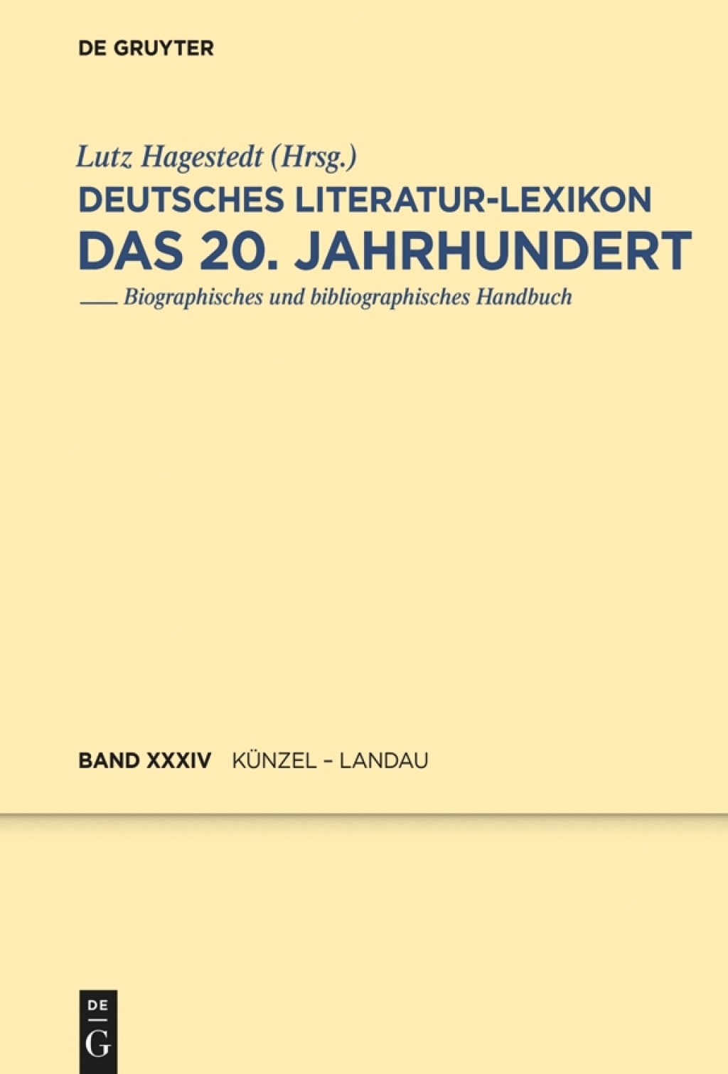 Künzel - Landau 1st Edition