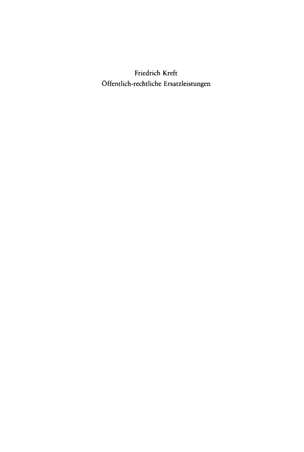 Öffentlich-rechtliche Ersatzleistungen Eigentum, Enteignung, Entschädigung 2nd Edition