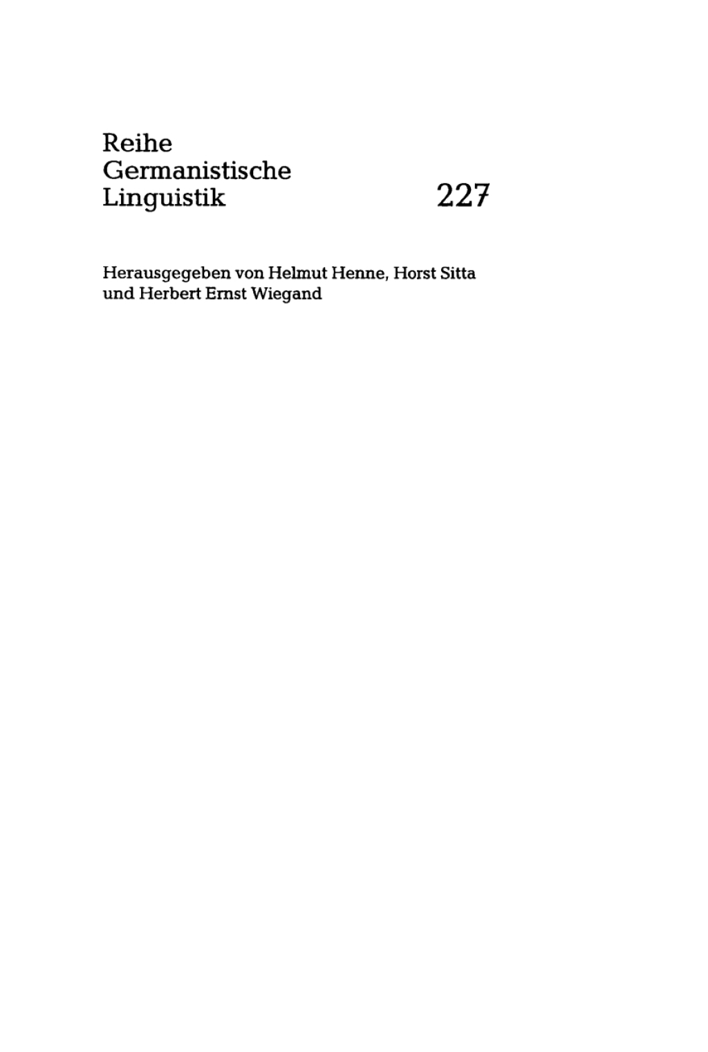 Knappes Sprechen 1st Edition