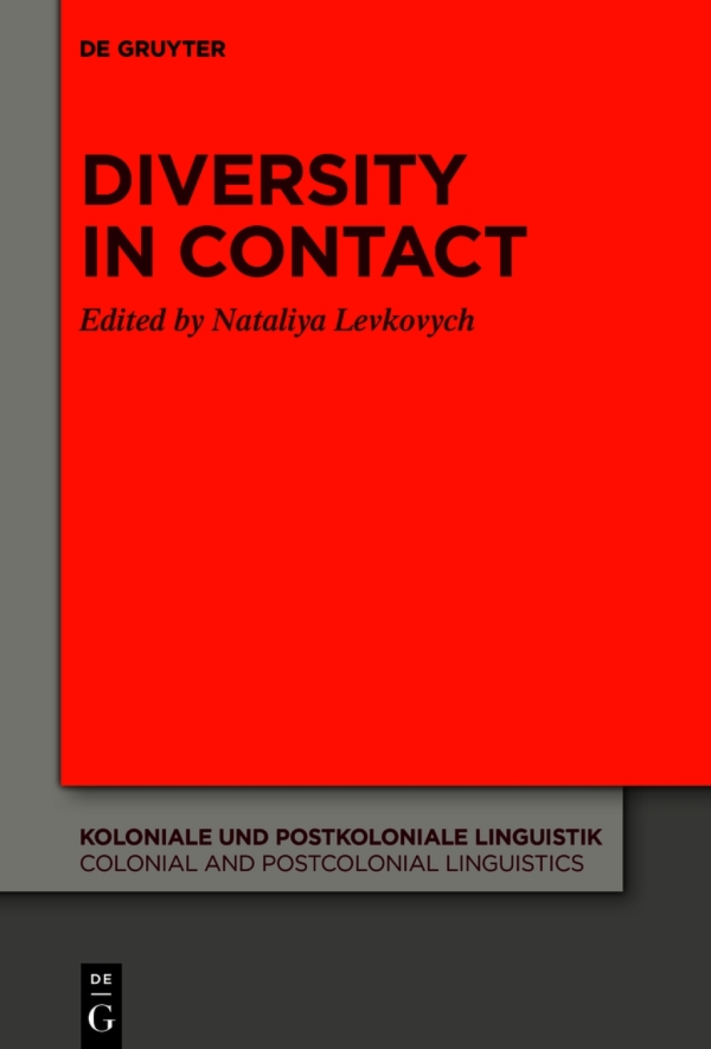 Diversity in Contact 1st Edition