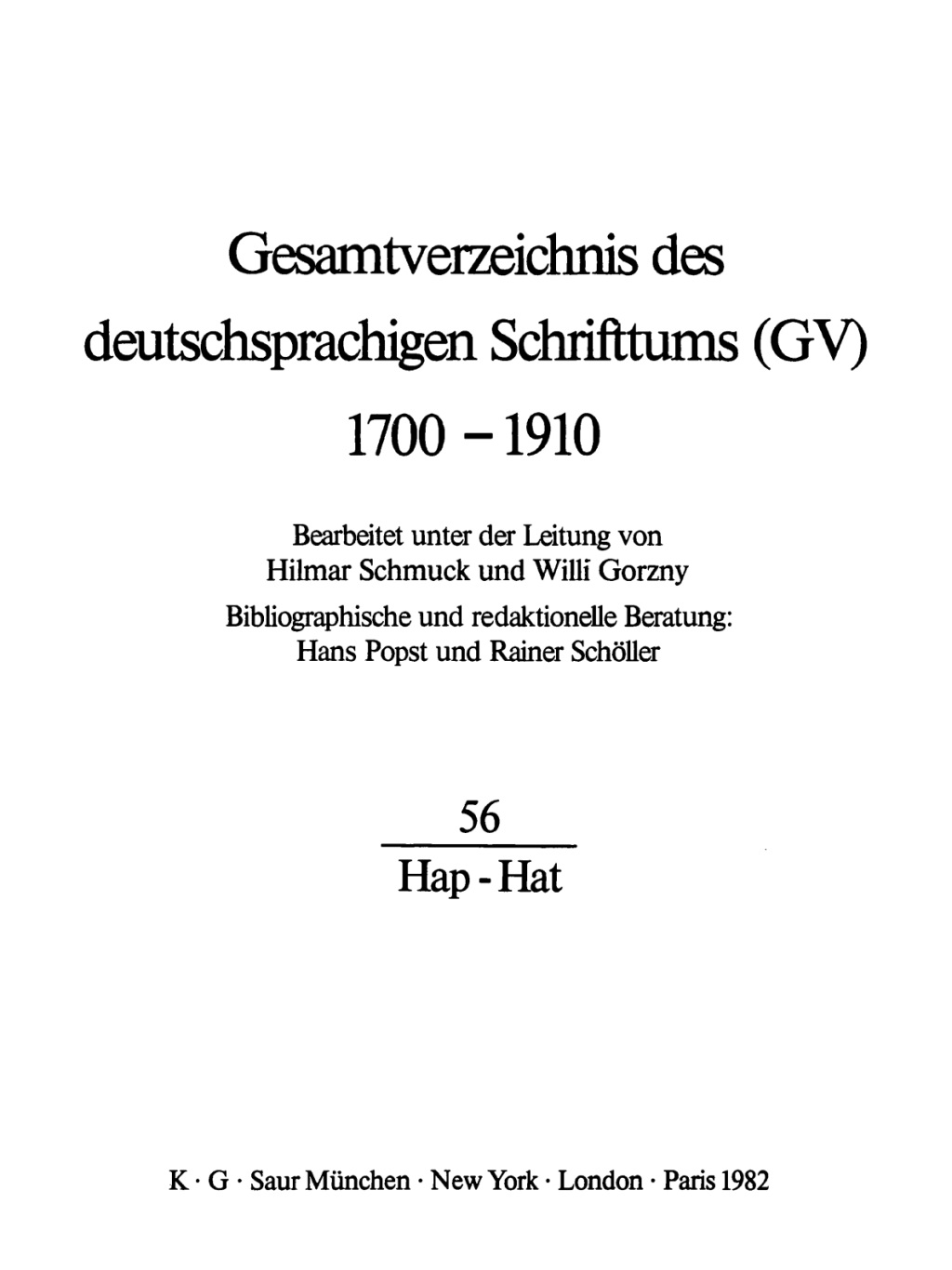 Hap - Hat 1st Edition