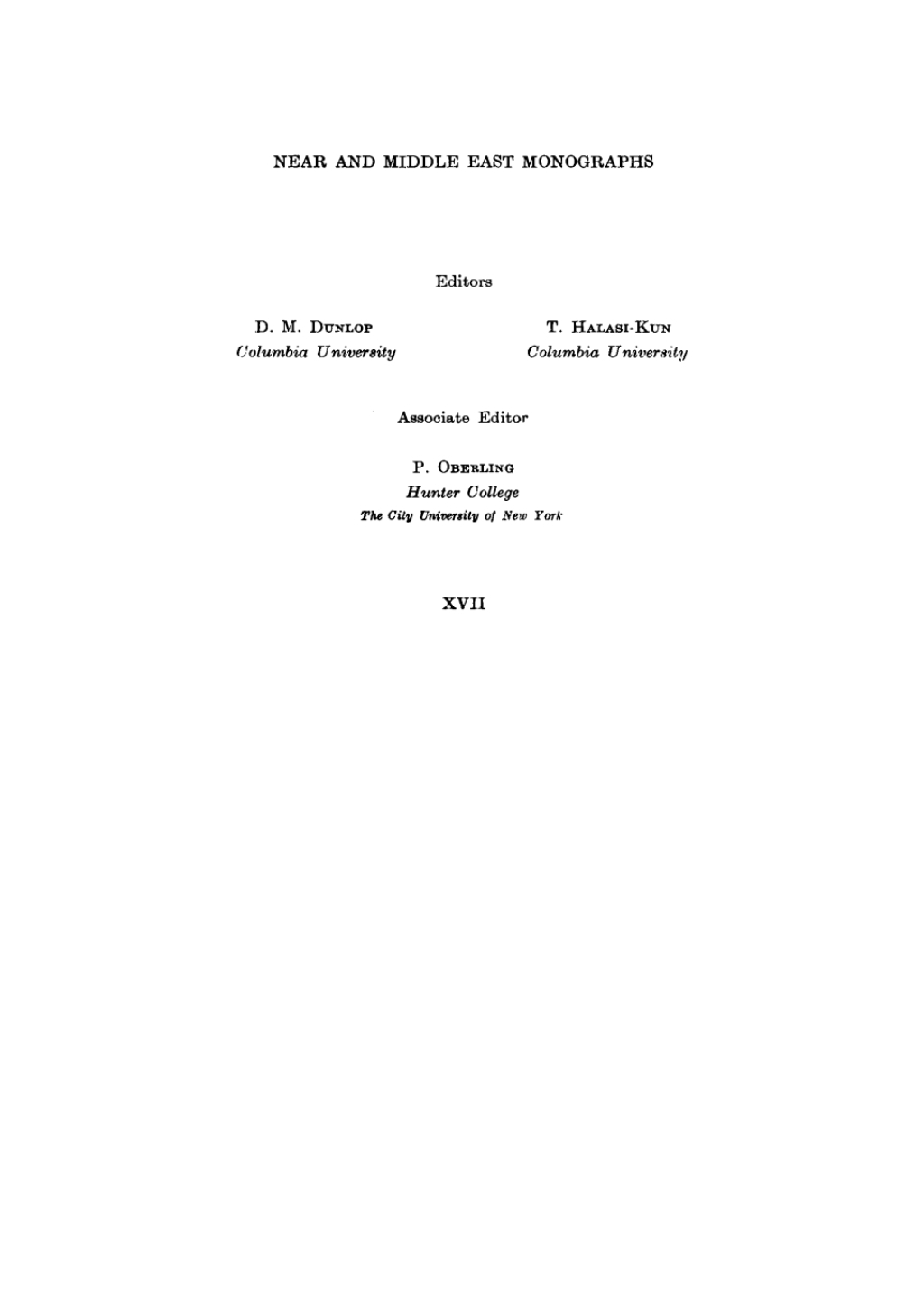 Recherches sur l’histoire de la langue osmanlie des XVIe et XVIIe siècles. Les éléments osmanlis de la langue hongroise 1st Edition