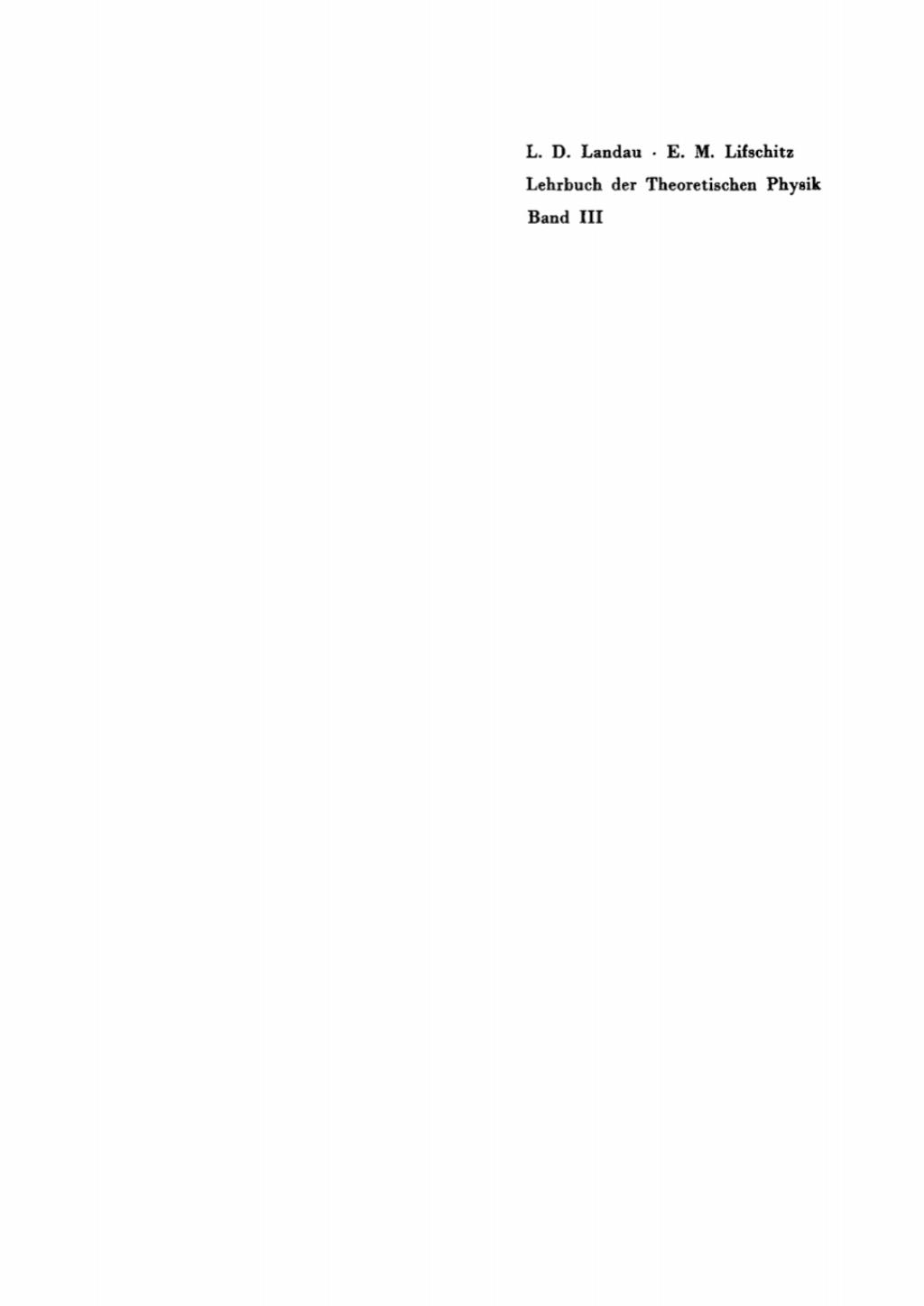 Quantenmechanik 8th Edition
