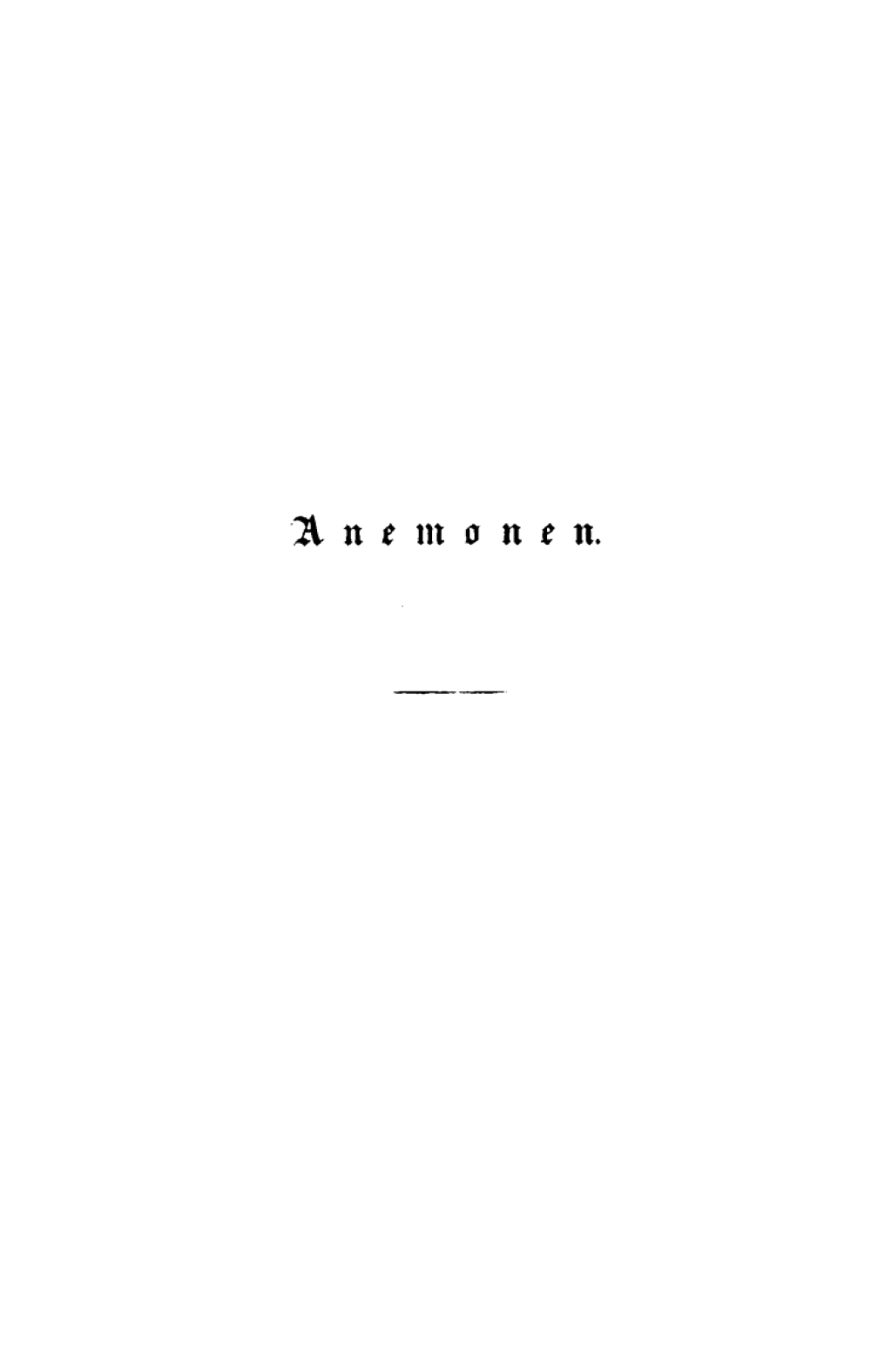 Joseph von Hormayr: Anemonen aus dem Tagebuch eines alten Pilgersmannes. Band 3 1st Edition