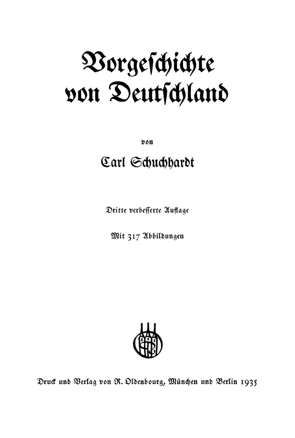 Vorgeschichte von Deutschland 3rd Edition