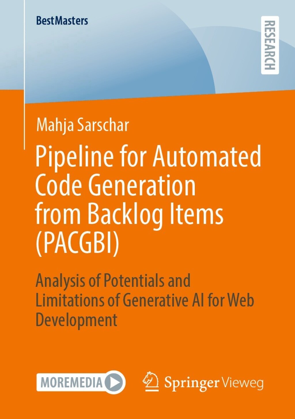 Pipeline for Automated Code Generation from Backlog Items (PACGBI) Analysis of Potentials and Limitations of Generative AI for Web Development