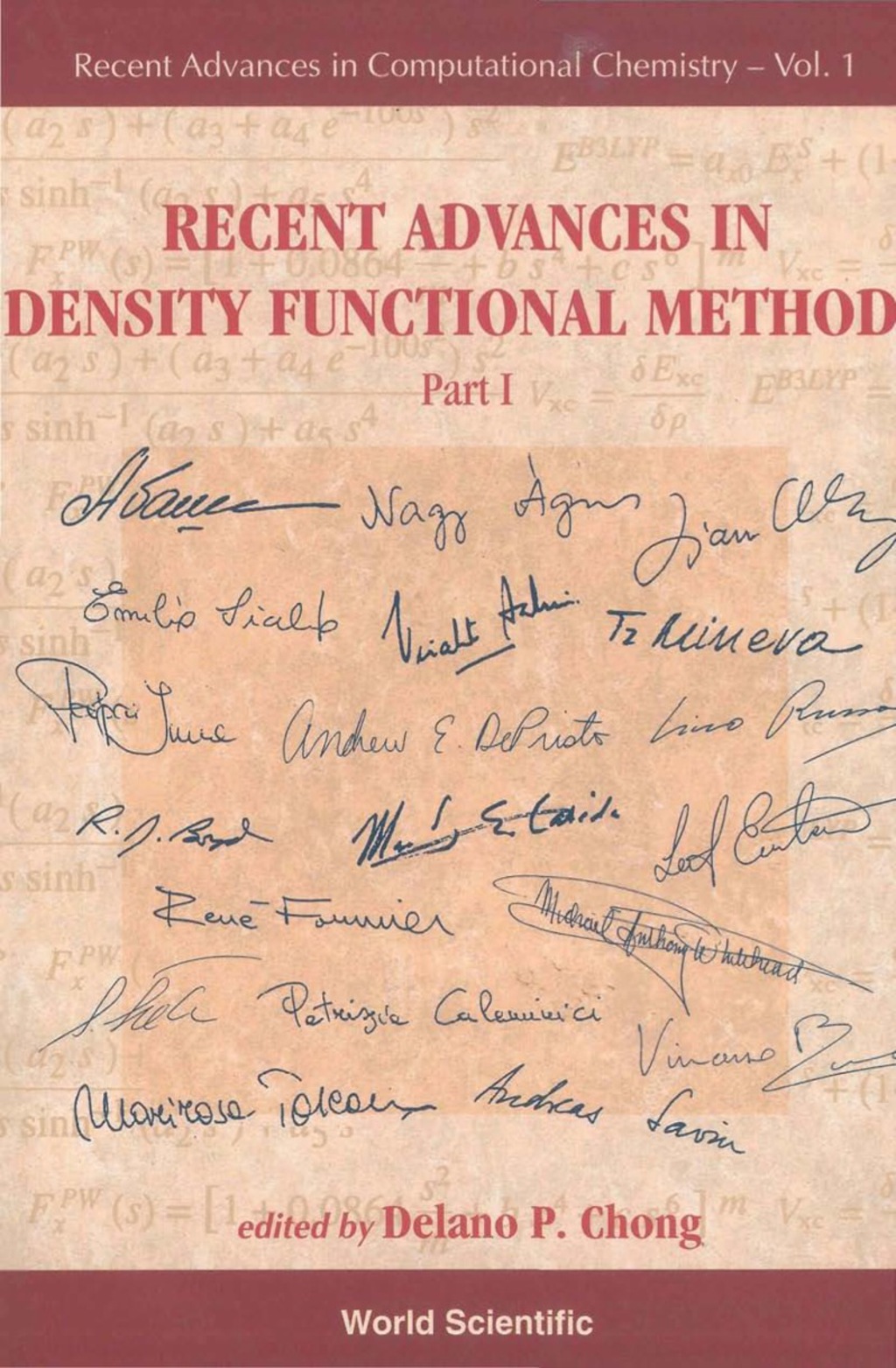 REC ADV IN DENSITY FUNCTION MET(P1) (V1) (Part I)